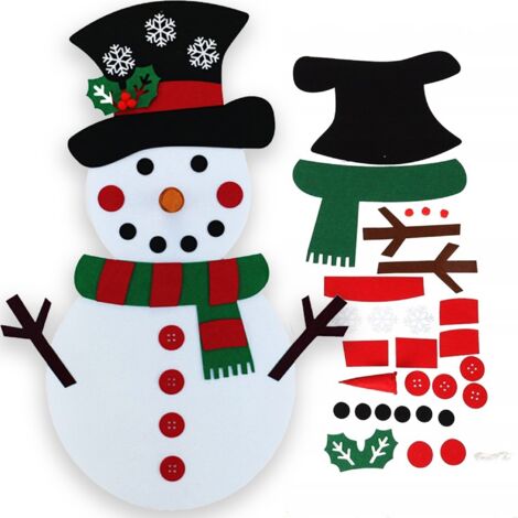 Veemoon – Lot 50 Mini Chapeaux Haut-de-forme Pour Bonhomme De Neige – 1,3 X 1,5 Cm – Déco Noël, Mariage, Anniversaire – Accessoires DIY