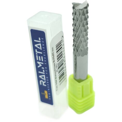 Fraise diamantée multicannelures pour circuits imprimés VHM 8 x 25 x 60 (1/3)