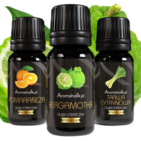 Coffret d'huiles essentielles Citrus Power - Bergamote, Orange, Citronnelle (1/5)