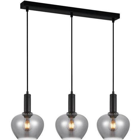 Suspension Stabla 3 E27 noire Itux PND-30084-3-BK-SG (1/3)