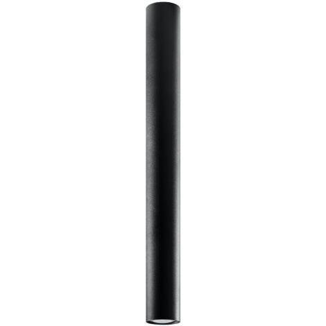 PLAFONDATEUR LAGOS 1 GU10 NOIR SOLLUX SL.1003 (1/5)