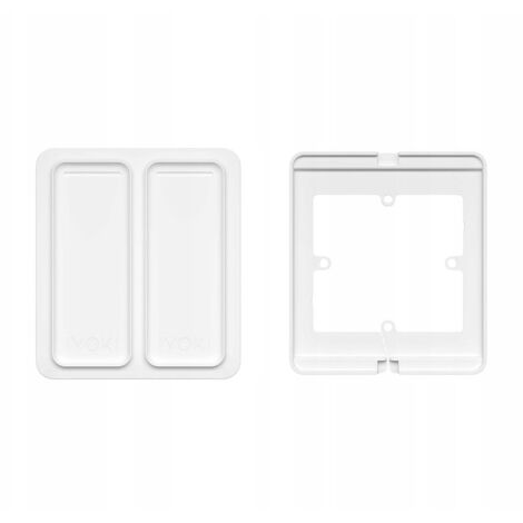 COUVERCLE DE POIGNÉE D'INTERRUPTEUR Double variateur v2 standard pour Philips Hue blanc (1/5)