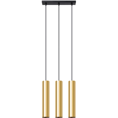 SUSPENSIONS BELLIX 3 GU10 GOLDEN GLOSS LUMILO 12.111.01 (1/5)