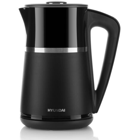 Bouilloire électrique Hyundai VK309 avec contrôle de température 1,7 L noire (1/5)