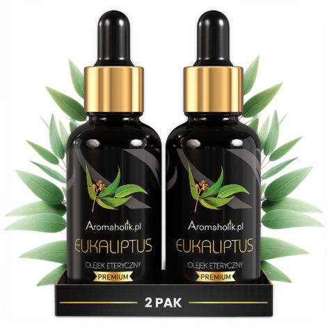 Huile essentielle d'eucalyptus naturel ECO pour diffuseur et humidificateur (inhalation) 2 x 30 ml (1/5)