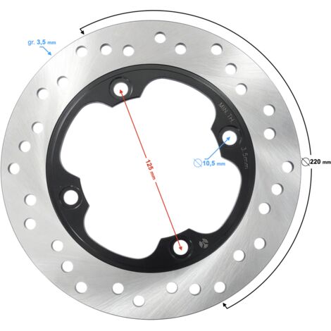 Disque de frein arrière VOGE 125R (1/2)