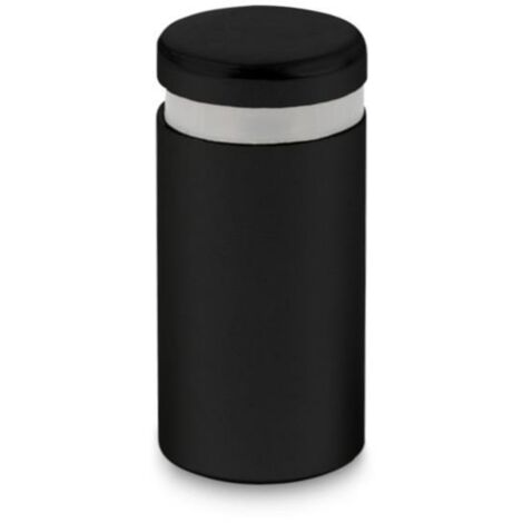 Support de montage en aluminium (entretoise) (noir mat) - 15x20 (1/3)