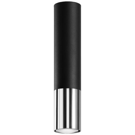 SALIXA 1 GU10 PLAFOND NOIR LUMILO 09.499.39 (1/5)