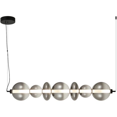 Suspension DAPHNE FUMÉ 40W (1/5)