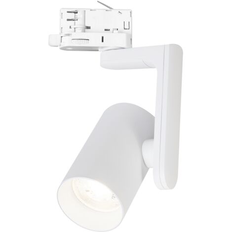 PROJECTEUR SUR ROUTE TIMOR 1 GU10 BLANC ALU MILAGRO ML2282 (1/5)