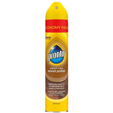 Spray pour meubles en bois PRONTO Expert Care au citron 300 ml