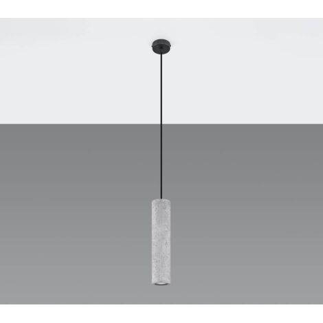 Suspension Luvo béton 1xGU10 Sollux (1/10)