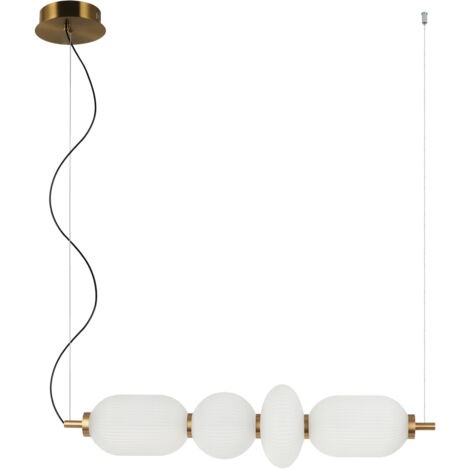 Suspension LED NICO noire ITALUX PND-8545-4H-AB-WH (1/3)