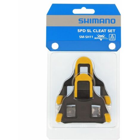 Cales Shimano SPD SL SM-SH11 jaunes