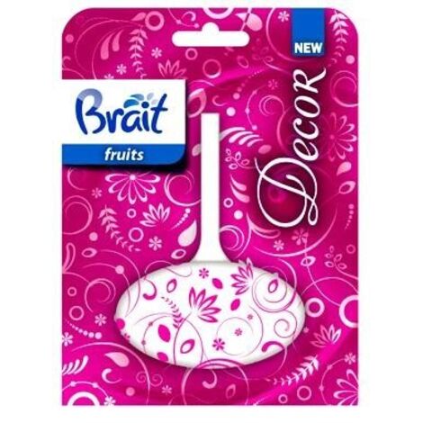 Bloc WC monophasé Brait Decor pour toilettes Fruits 40 g (1/2)