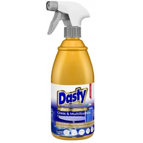 Spray cosmétique d'entretien ménager DASTY PROFESSIONAL pour fenêtres et surfaces vitrées - Or 700 ml