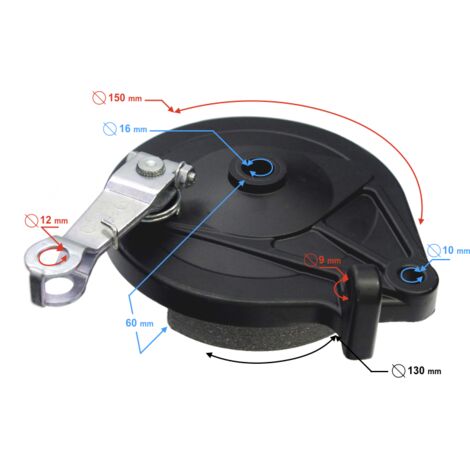 Étrier de frein arrière E-Max (1/4)