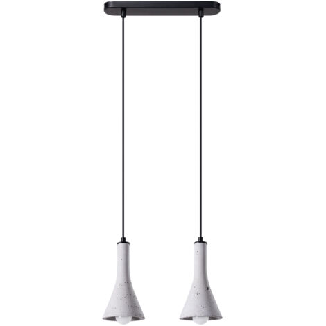 SUSPENSIONS MIRAGE 2 E14 GRIS BÉTON LUMILO 12.189.24 (1/5)