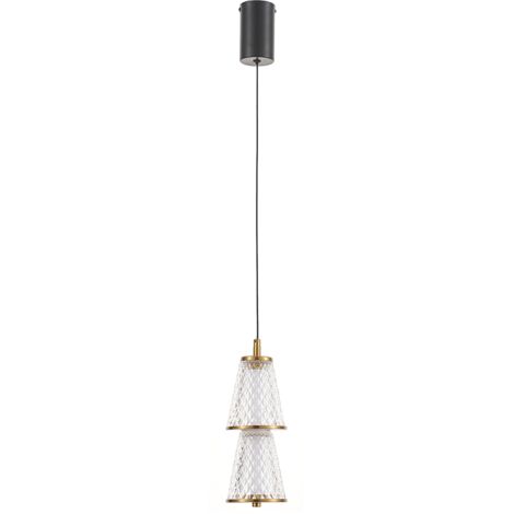 LAMPE SUSPENDUE SANSA LED NOIRE MILAGRO ML1820 (1/5)