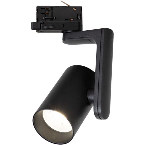 Lampe de piste Timor 1 GU10 Noir Aluminium Milagro ML2283 (1/5)