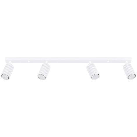 Projecteur AMBER 4 GU10 en aluminium blanc LUMILO 15.519.46 (1/5)