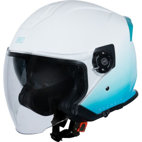 Casque ORIGINE PALIO 2.0 DEEPSKY bleu brillant et blanc, taille S