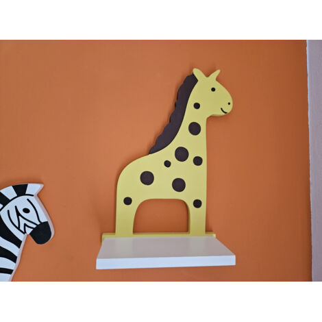 Étagère girafe pour chambre d'enfant (1/5)