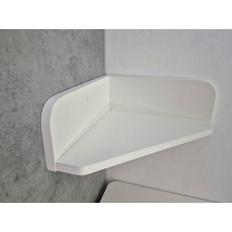 Étagère d'angle droite, idéale pour les coins, salons, chambres (1/5)
