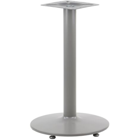 Pied de table en métal NY-B006/72 - 46 cm, aluminium (1/4)