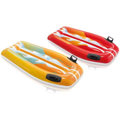 Planche de natation gonflable 112 x 62 cm INTEX 58165 orange (1/5)