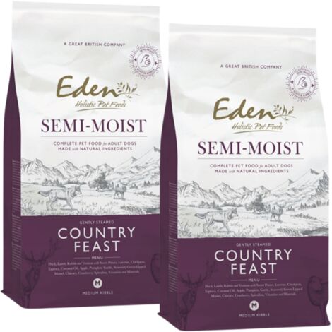Festin campagnard semi-humide Eden 2x2 kg