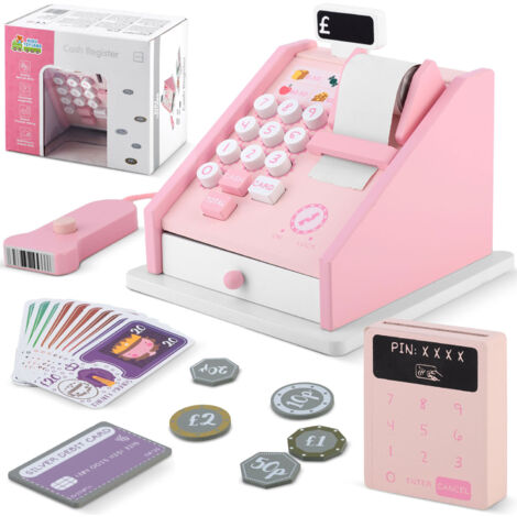 Caisse enregistreuse jouet en bois - Jeux & Jouets