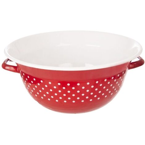 Grand bol traditionnel 9L avec anse style rétro