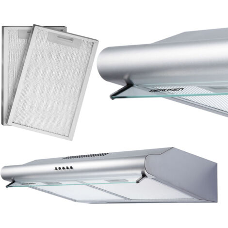 Hotte de cuisine sous meuble - Aspirateur 50 cm Berdsen BE-10-A INOX