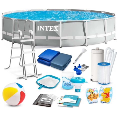 Piscine de jardin tubulaire 457 x 107 cm 18-en-1 INTEX 26724 (1/5)
