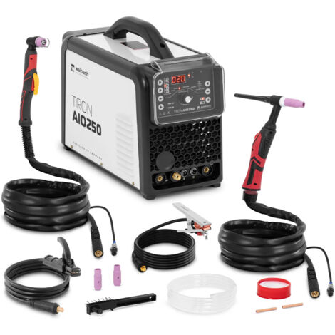 Poste à souder MMA 250A – Soudage TIG AC/DC – Découpeur plasma 50A – Facteur de marche 60% – Commutation rapide entre modes