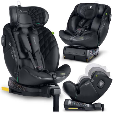 Siège auto Nukido Aero Line noir 0-36 kg ISOFIX