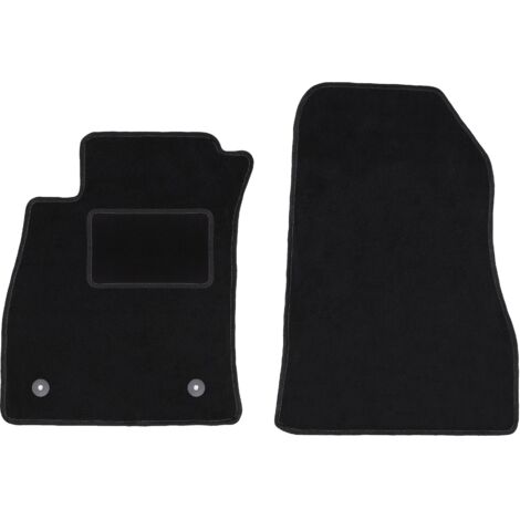 Tapis avant noirs pour : Nissan Juke F15 crossover (2010-2017) (1/5)