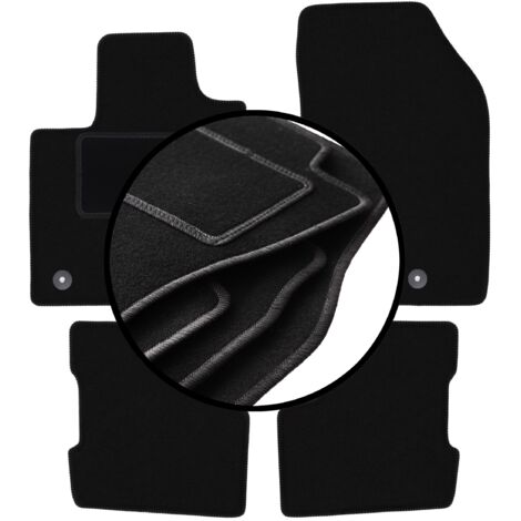 Ensemble complet de tapis en velours pour : Fiat 500X II crossover (2018-) (1/5)