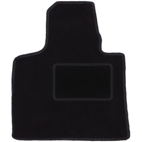 Tapis de sol conducteur en velours noir pour : Citroën C4 Picasso II (2013-)