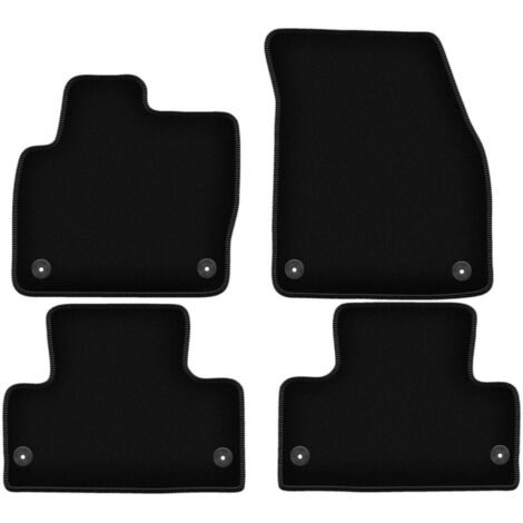 Tapis de sol en velours noir BASIC pour : Range Rover Evoque SUV (2011-2018) (1/5)