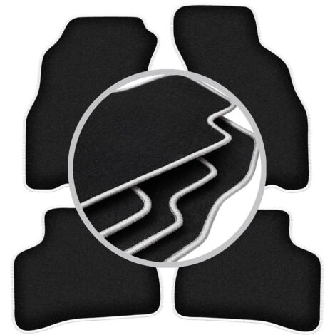 Tapis de sol Carlux argentés pour : Hyundai Accent I (X-3) berline (1994-2000) (1/5)