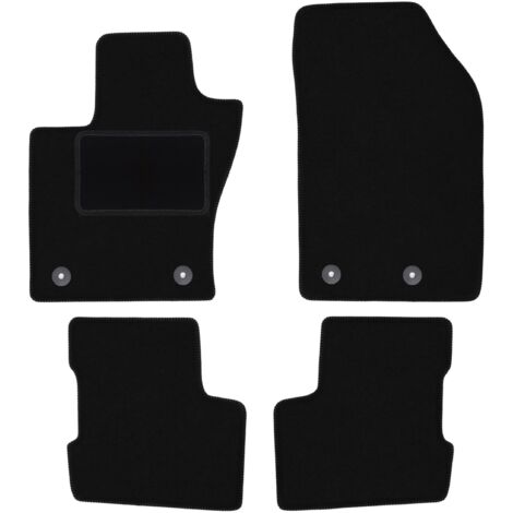Tapis en velours noir pour : Fiat 500X II crossover (2018-) (1/5)