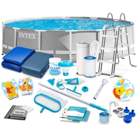 Piscine de jardin tubulaire 427 x 107 cm 21 po 1 INTEX 26720 (1/5)