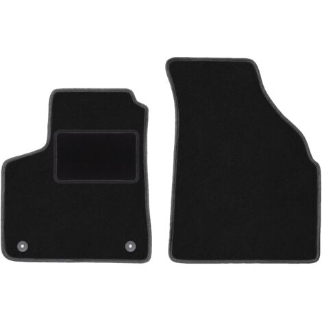 Tapis avant noirs pour monospace Chevrolet Tacuma (2000-2011) (1/5)