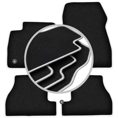 Tapis de sol Carlux argentés pour : Ford Focus MK3 berline et break (2010-2019) (1/5)