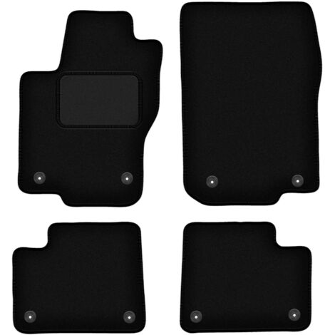 Tapis de sol en velours noir pour : Mercedes GL X166 SUV (2012-2015) (1/5)