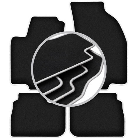 Tapis de sol Carlux argentés pour : Alfa Romeo 156 berline, break, break (2000-2006) (1/5)