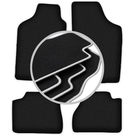 Tapis de sol Carlux argentés pour : Nissan Micra K10 hatchback (1983-1991) (1/5)