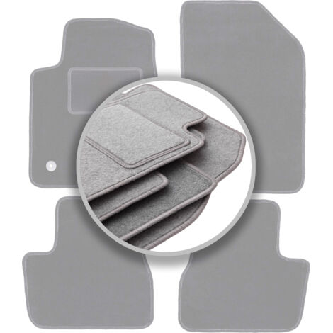 Tapis de sol gris cendré pour Peugeot 208 I berline (2012-2019)